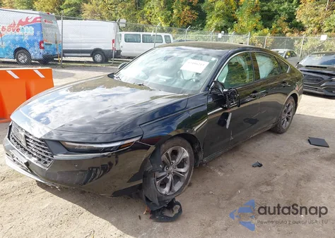 2025 Honda Accord Hybrid Ex-L z USA, uszkodzony, nr VIN 1HGCY2F66SA037386